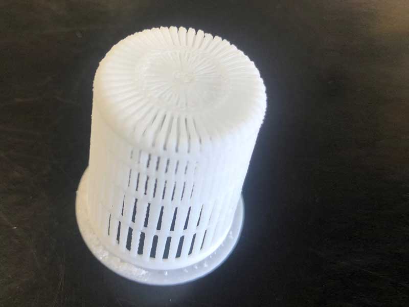 3D printed plastic prototype